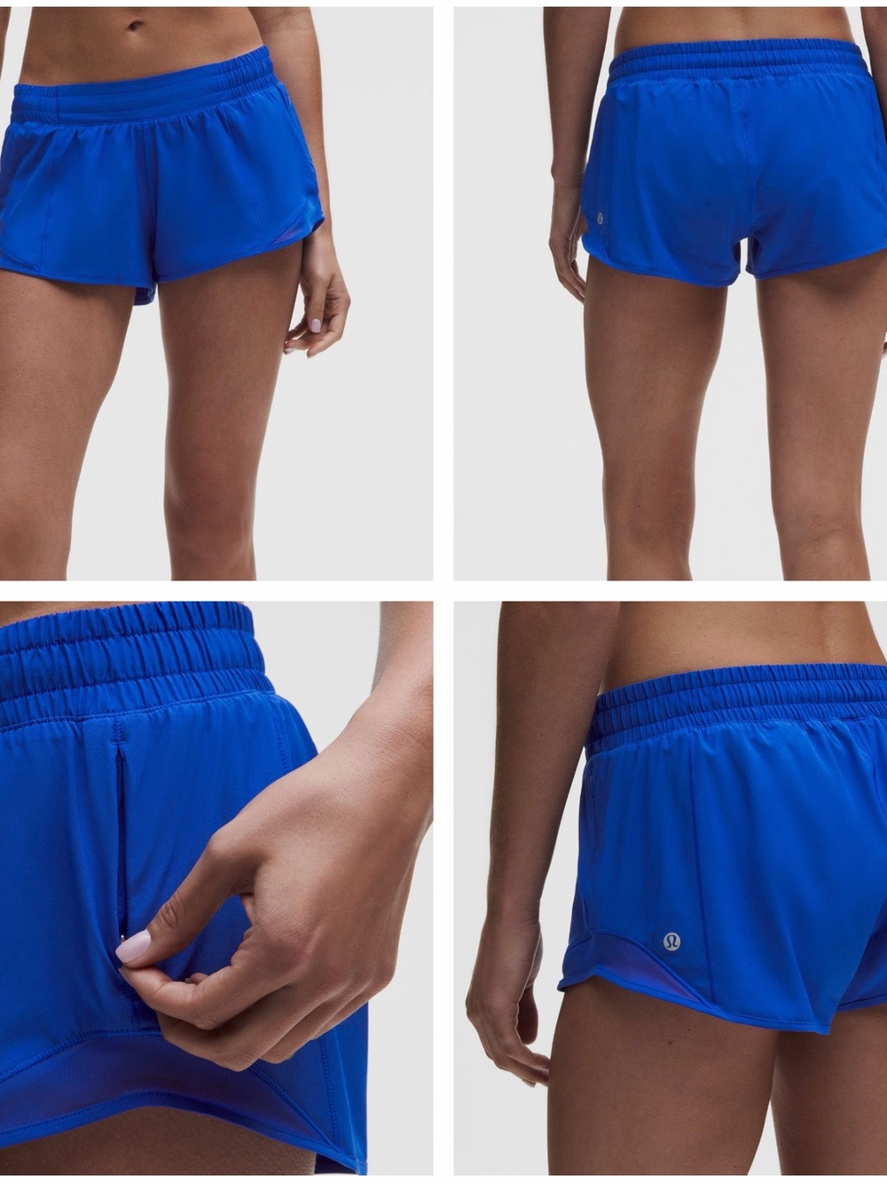 lululemon athletica Hotty Hot LR 2.5" Lined Shorts - Royal Blue